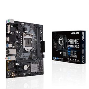 ASUS Intel 8th Gen DDR4 HDMI VGA Micro ATX Motherboards (Prime H310M-E R2.0)